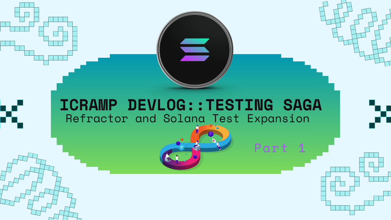 icRamp Devlog #8 — Testing Saga 1: Refractor and Solana Test Expansion