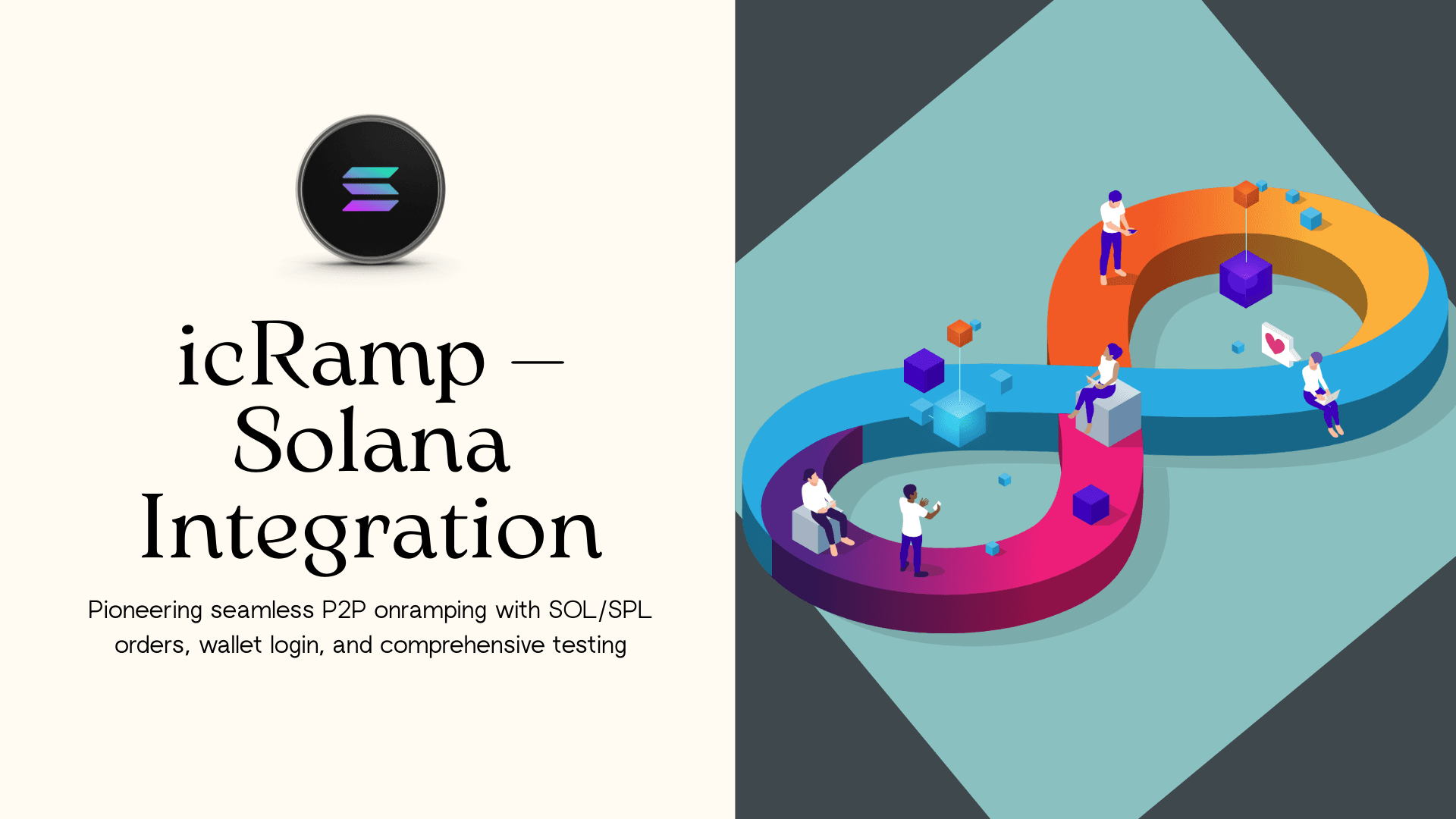 icRamp Devlog 12 — Milestone Submission: Solana P2P Onramping (SOL + BONK)
