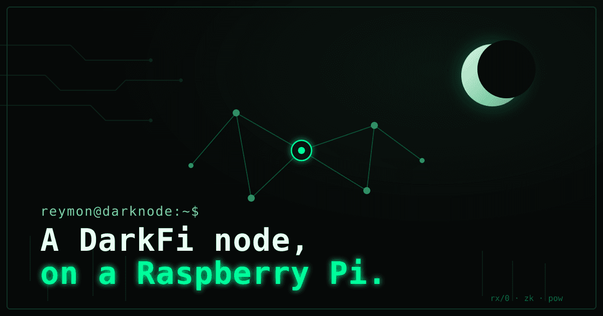 A DarkFi Node on a Raspberry Pi — ARM Bring-Up Notes and the Circuits Underneath